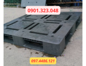 Pallet Nhựa Cục Gạch Xám