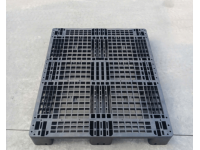 Pallet Nhựa Cũ 1200x1000x150mm 3 Chân Thẳng 
