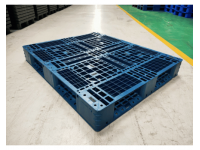 Pallet Nhựa 1200x1000x150mm Mặt Lưới Chân Dằng Xanh Tái Sinh 