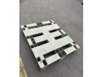 Pallet nhựa 1200x1000x170mm Mặt Kín Xám 