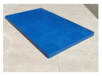Pallet nhựa 1000x600x35mm Mặt Kín Xanh Tái Sinh 