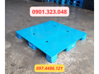 Pallet Nhựa Cũ 1100x1100x130mm Mặt Kín 