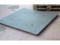 Pallet Nhựa Cũ 1000x1000x85mm Xám