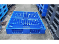 Pallet Nhựa Cũ 1200x1000x150mm Chân Dằng Xanh 