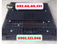 Pallet Nhựa Cũ 1400x1100x100mm 2 Mặt